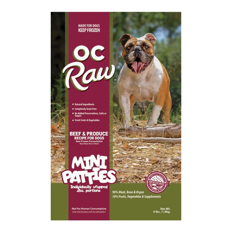 OC Raw Frozen Dog Food