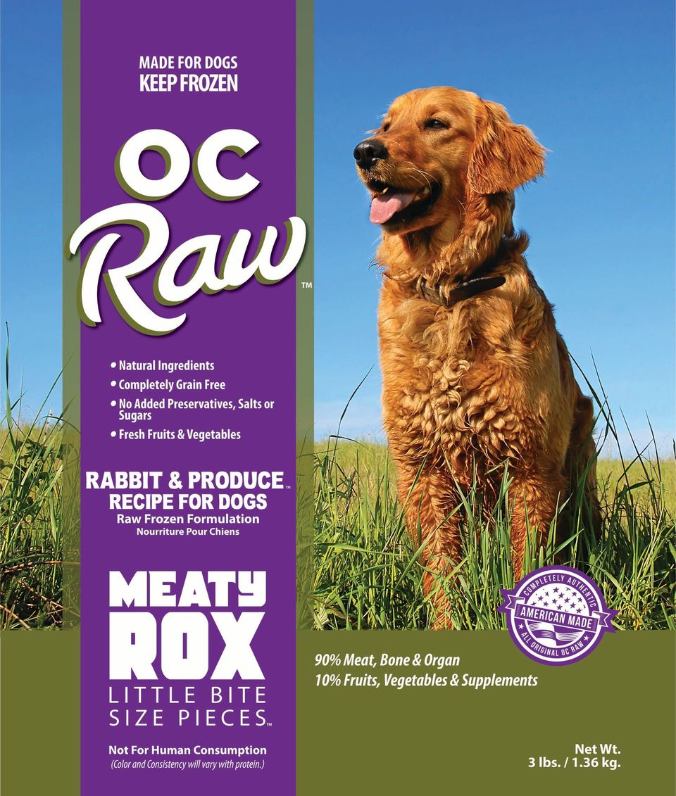 OC Raw Frozen Dog Food