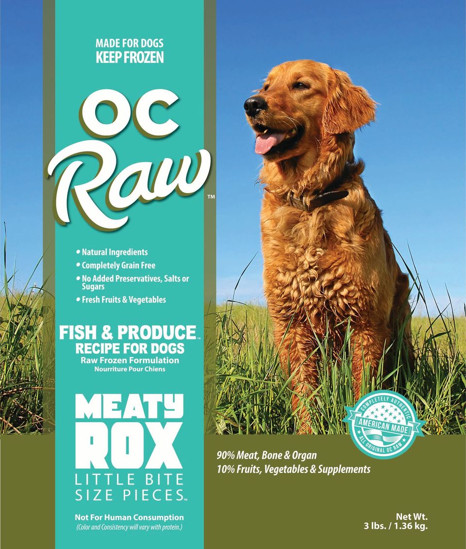 OC Raw Frozen Dog Food