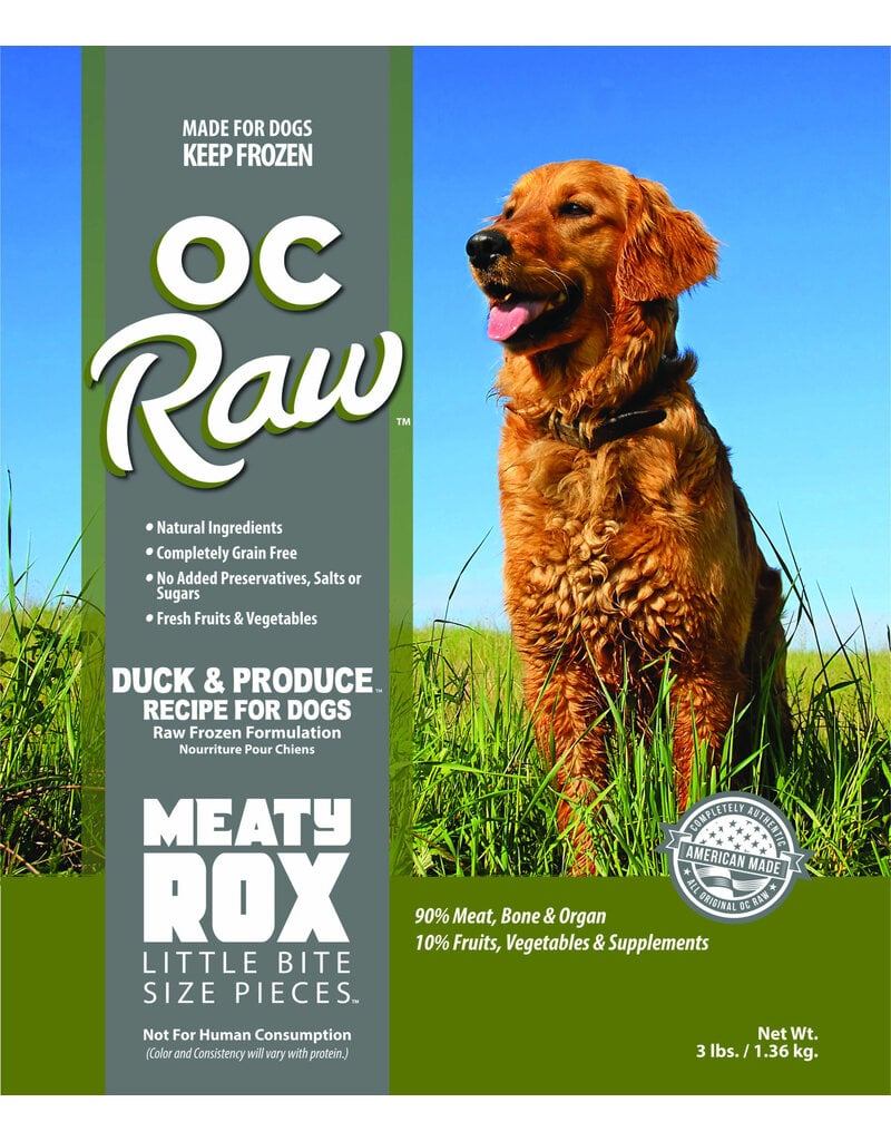 OC Raw Frozen Dog Food