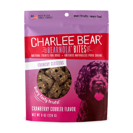 Charlee Bear Bearnola Bites Treats for Dogs