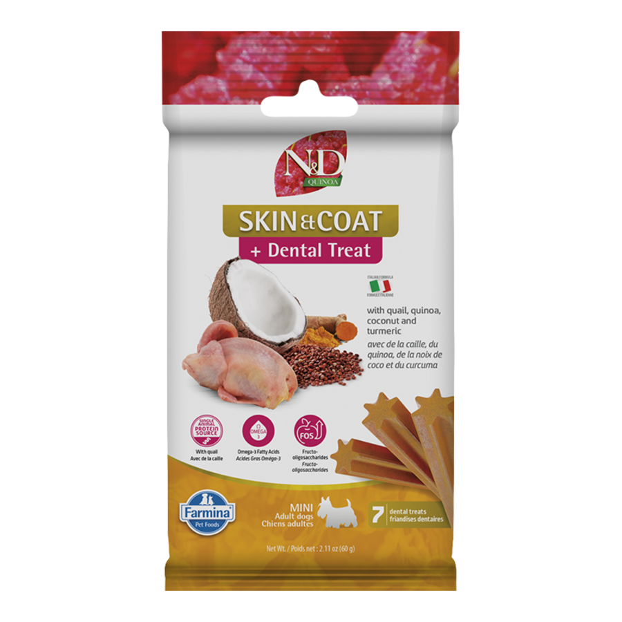Farmina N&D Skin & Coat Dental Treat (7ct)