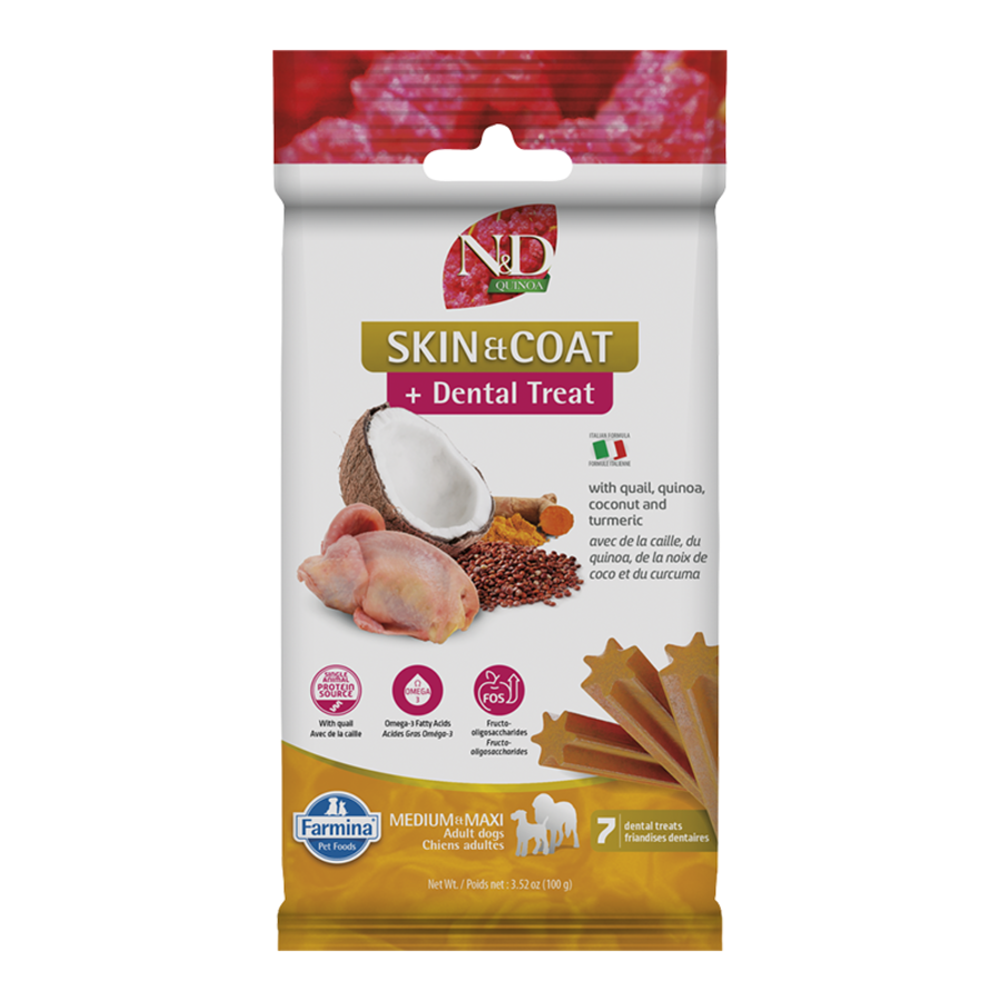 Farmina N&D Skin & Coat Dental Treat (7ct)