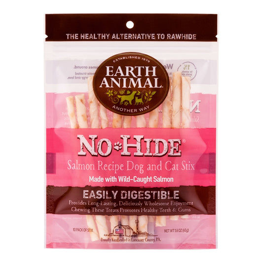 Earth Animal No Hide Salmon Stix (10pk)