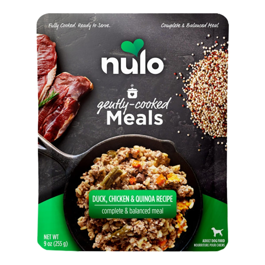 Nulo Gently-Cooked Meals for Dogs - Duck/Chicken/Quinoa 9 oz