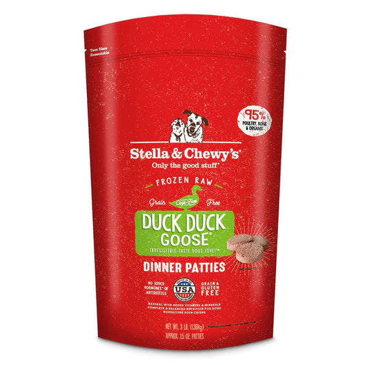 Stella & Chewy's Frozen Duck Duck Goose Dinner Patties