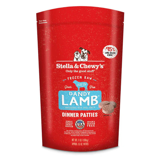 Stella & Chewy's Frozen Dandy Lamb Dinner Patties