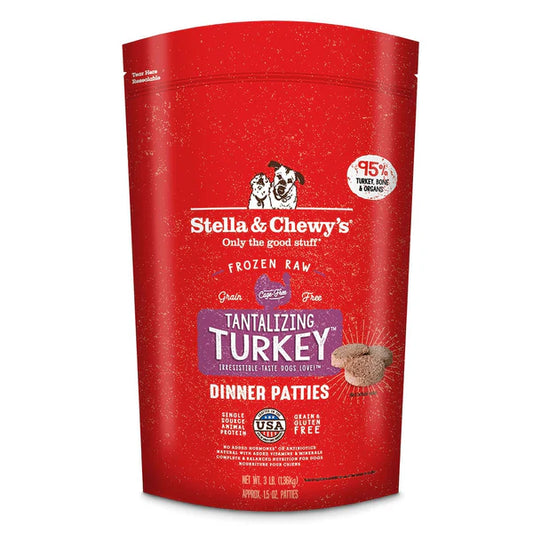 Stella & Chewy's Frozen Tantalizing Turkey Dinner Patties
