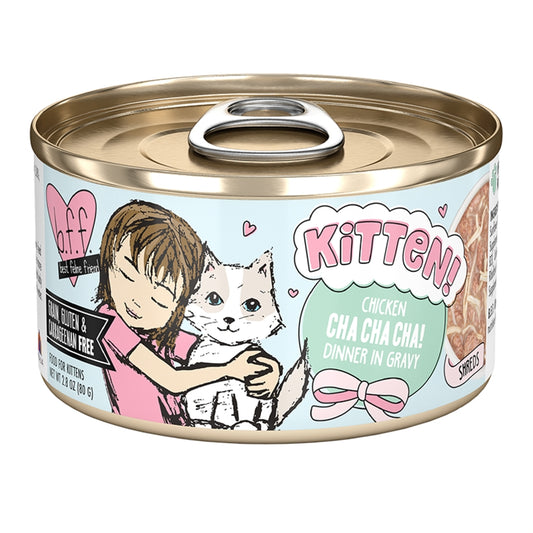 BFF Kitten Chicken Cha Cha Cha in gravy 2.8oz