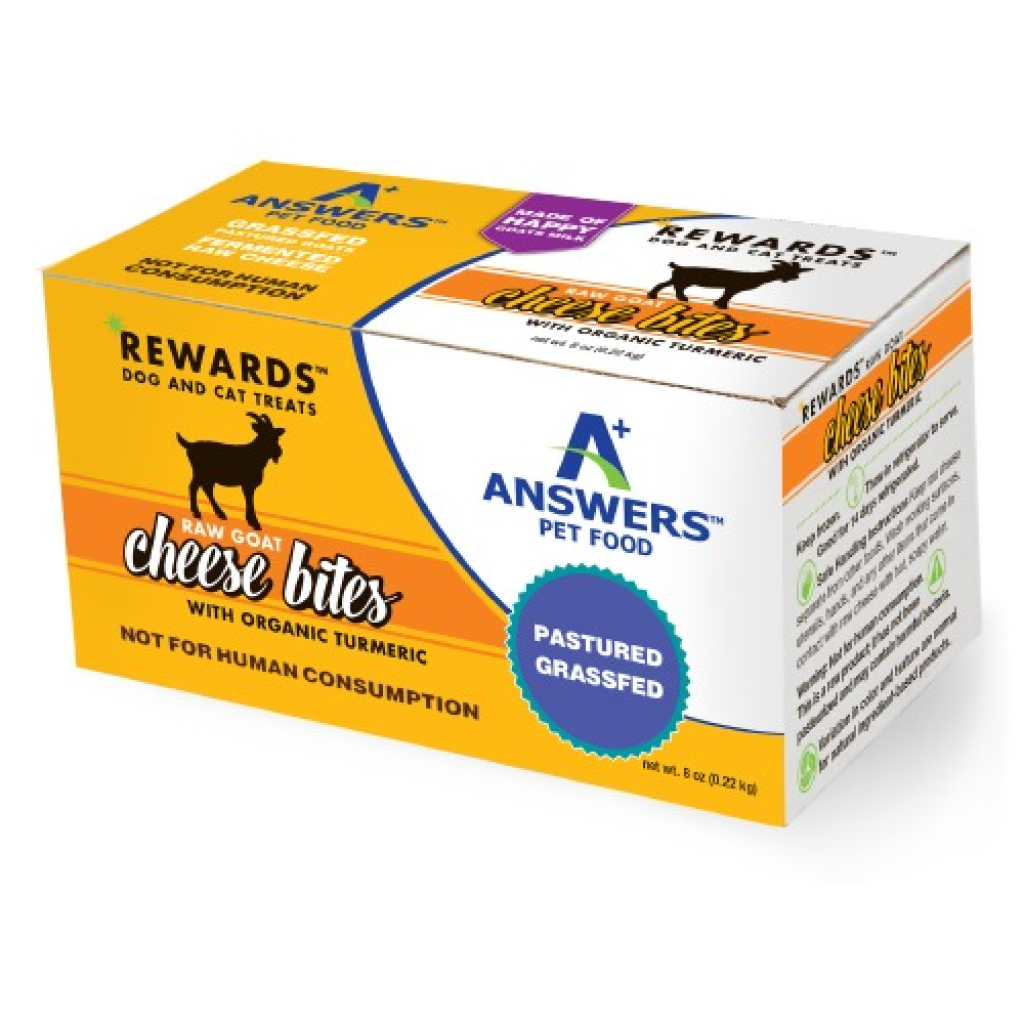Answers Raw Goat Cheese w/Organic Tumeric (8 oz)