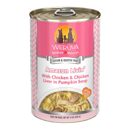 Weruva Amazon Livin' Formula for Dogs 14 oz