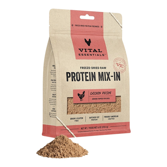 Vital Essentials FD Toppers for Dogs & Cats 6oz - Chicken