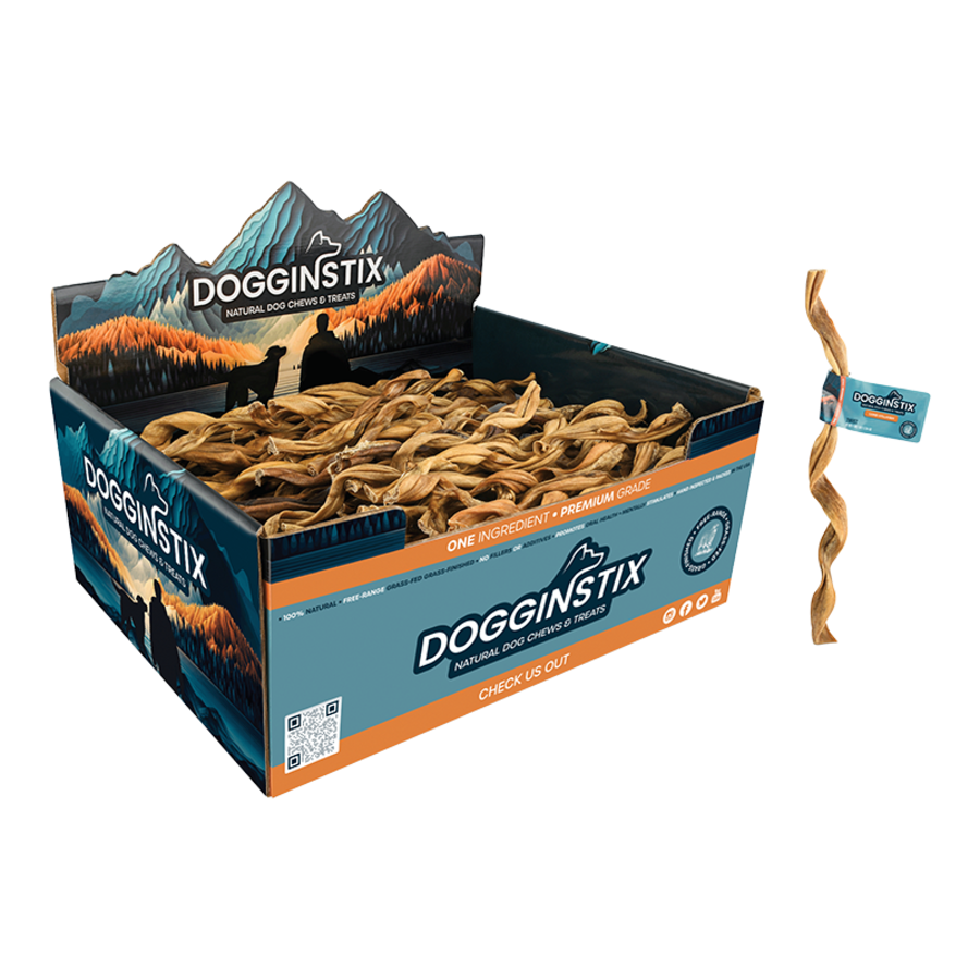 DogginStix Lamb Collagen Twist 12"