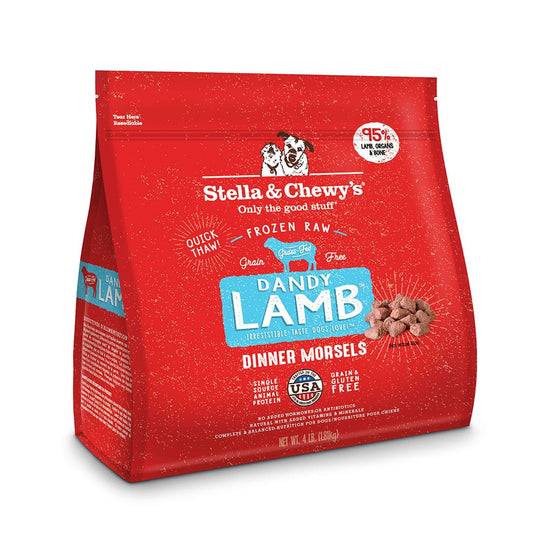 Stella & Chewy's Dog Fzn Lamb Morsels (4lb)