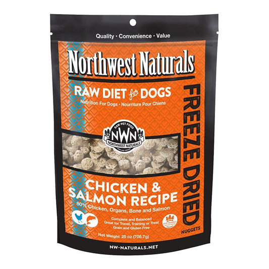 NW Naturals FD Chicken & Salmon Recipe for Dogs 12oz