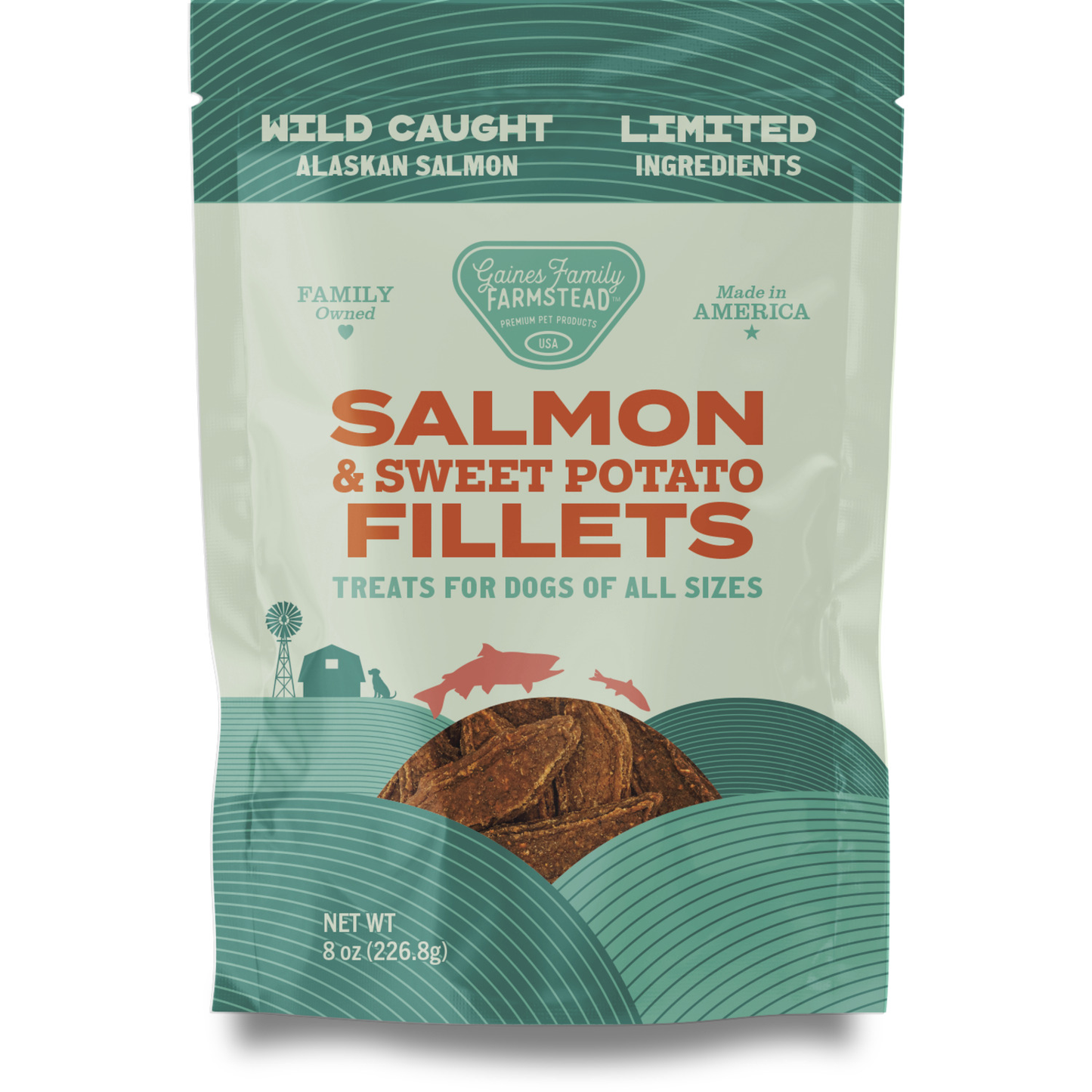 Gaines Family Farmstead Salmon and Sweet Potato Fillets (40 oz)