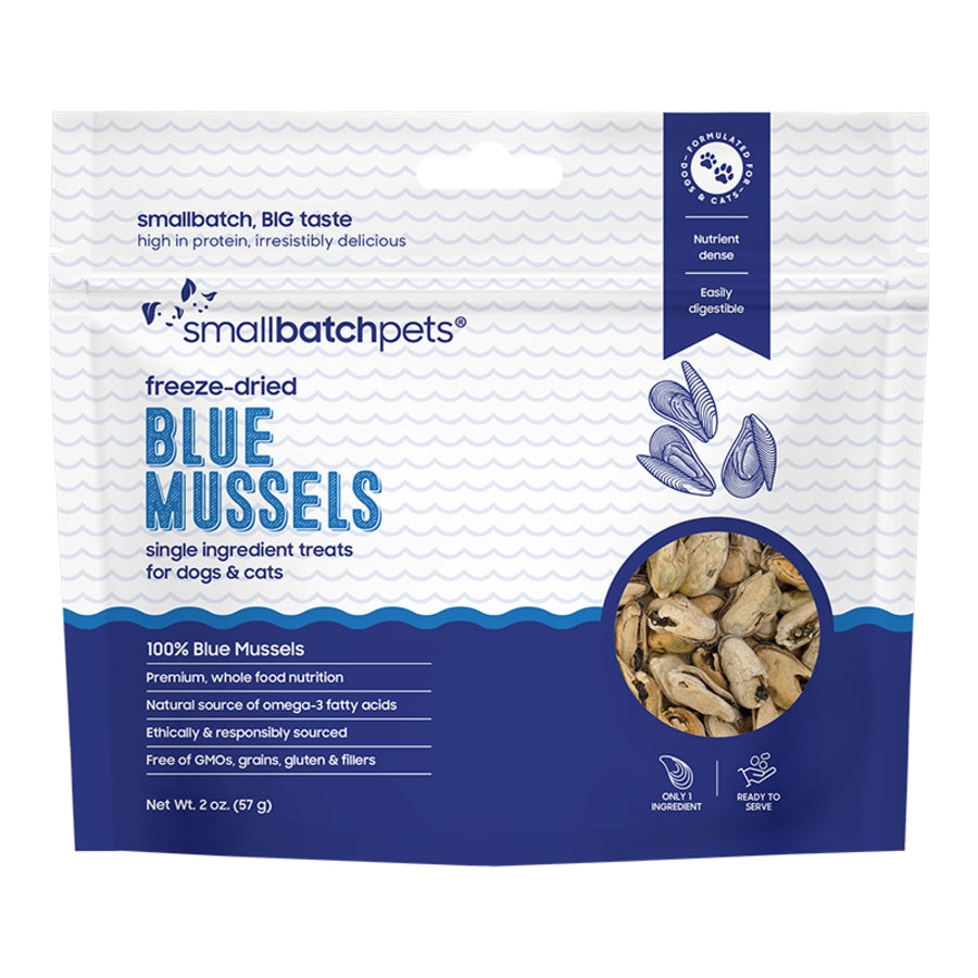 Smallbatch FD Blue Mussle Treat 2oz