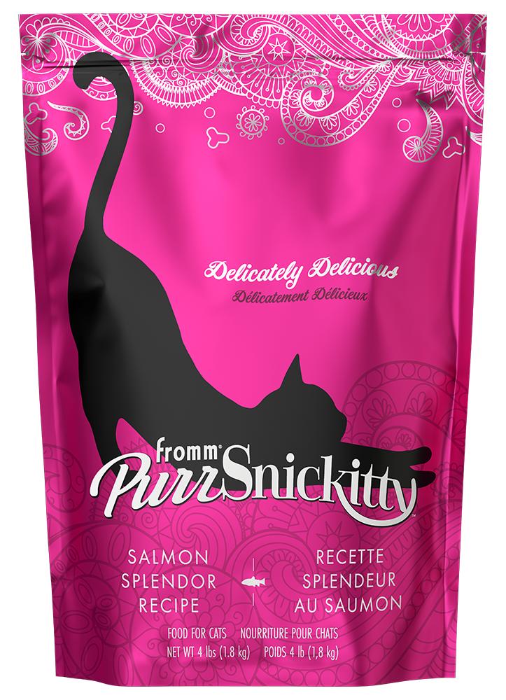Fromm Purrsnackity Cat Kibble - Salmon Splendor 4lb