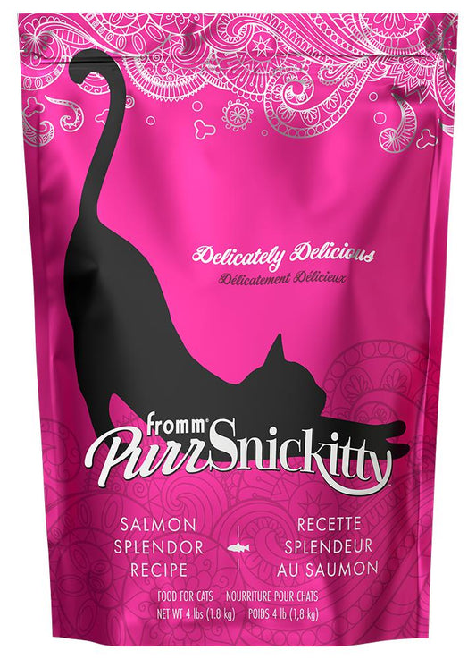 Fromm Purrsnackity Cat Kibble - Salmon Splendor 4lb