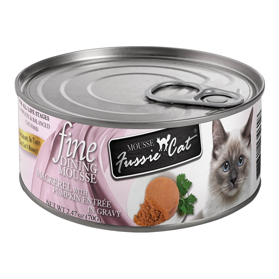 Fussie Cat Fine Dining Mousse in Gravy (2.47oz)
