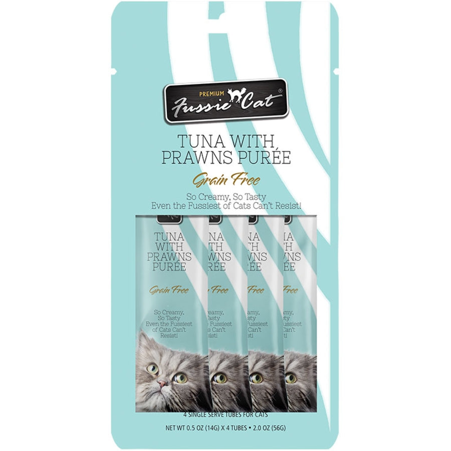 Fussie Cat Puree Treats in Goat Milk