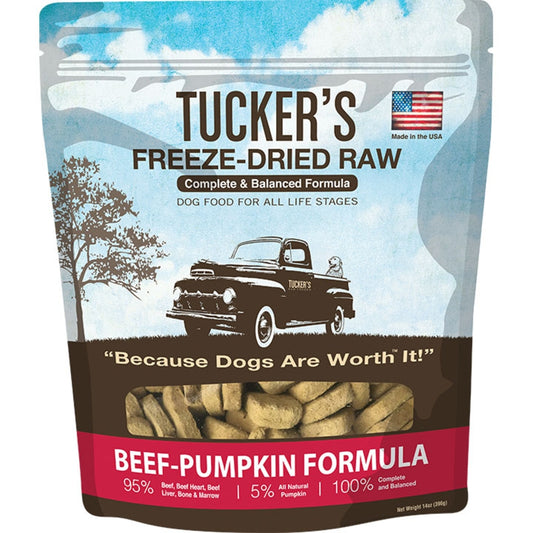Tuckers Raw FD for Dogs - Beef 14 oz