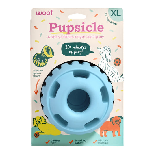 Woof Pupsicle Birthday Pops Blue - XL
