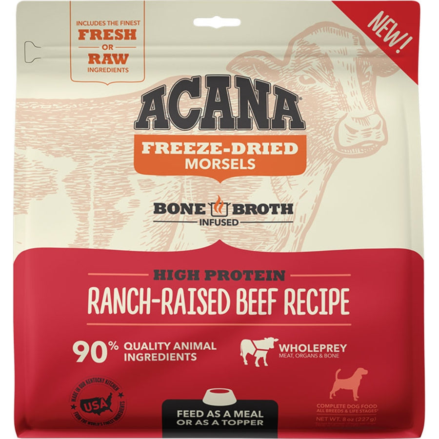 Acana FD Bone Broth Infused Beef Morsels 8 oz