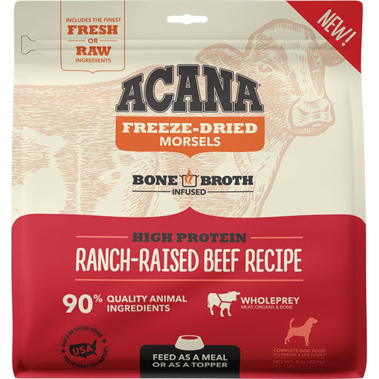Acana FD Bone Broth Infused Beef Morsels 8 oz