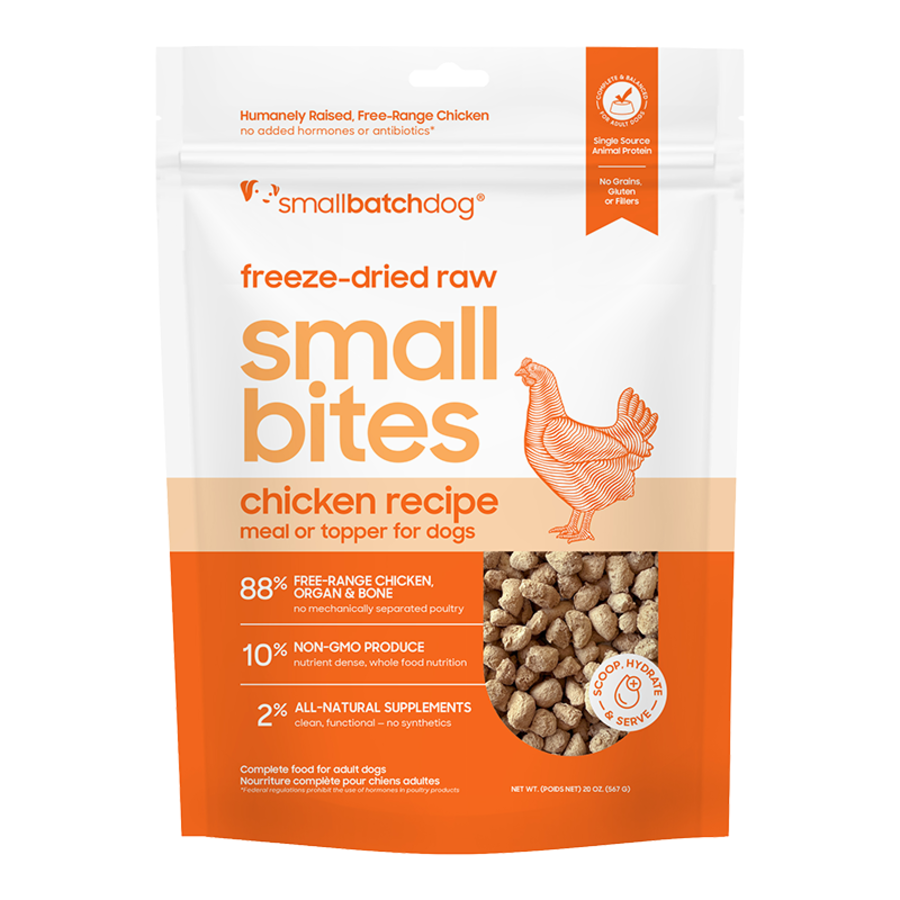 SmallBatch FD Small Bites Meal Topper for Dogs and Cats (20oz)
