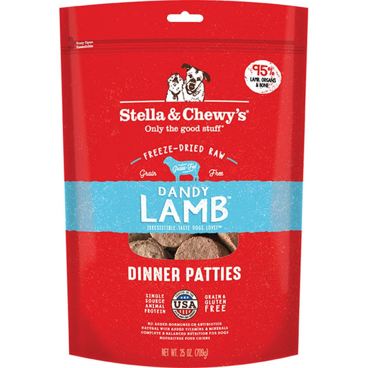 Stella & Chewy's FD Dandy Lamb Dinner Patties 25 oz