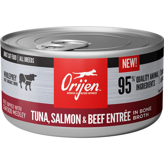 Orijen Wet Cat Food 3oz Tuna Salmon Beef