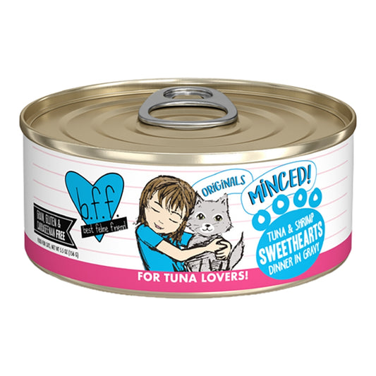 BFF GF Tuna & Shrimp Sweethearts in Gravy Recipe for Cats 5.5oz