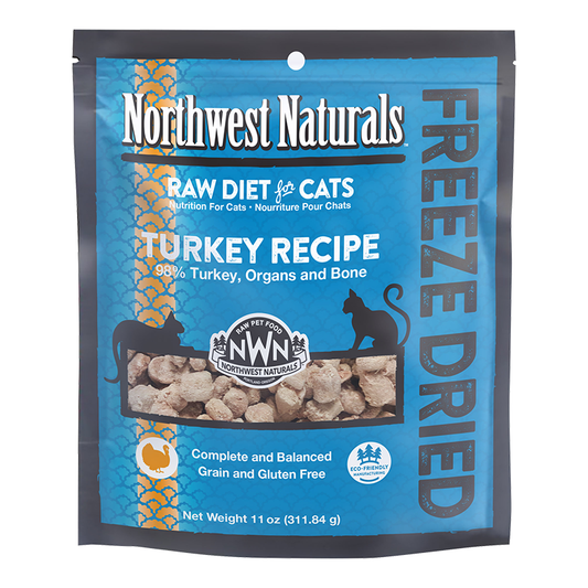 NW Naturals FD Turkey Recipe for Cats 11oz