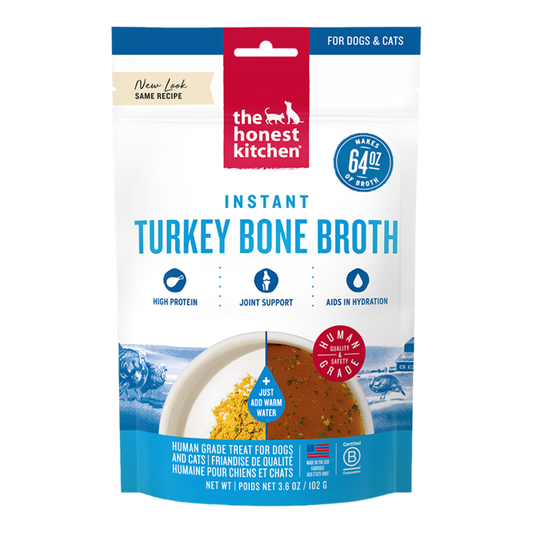 The Honest Kitchen Turkey Bone Broth 3.6oz