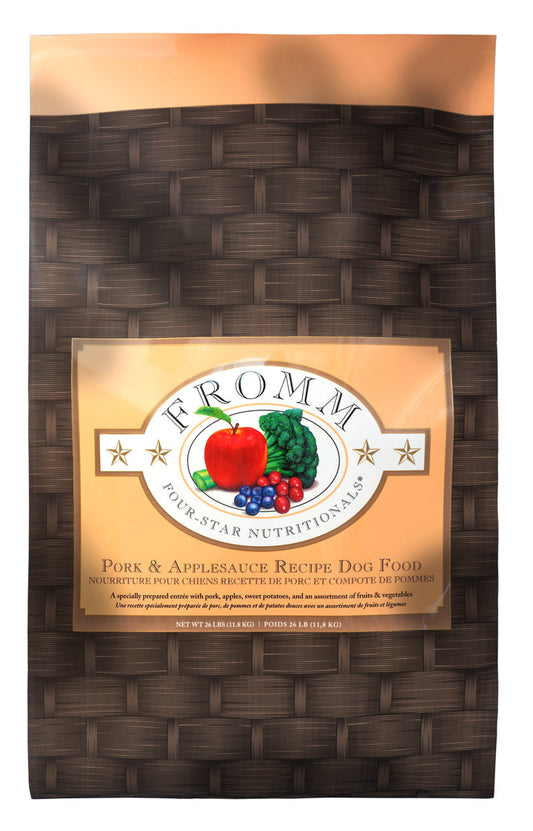 Fromm Pork & Applesauce 4-Star Dog Food  4lb