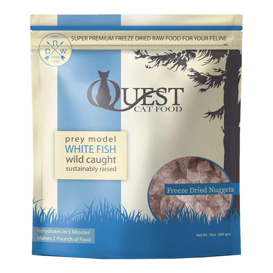 Quest Freeze Dried Cat Food (10oz)