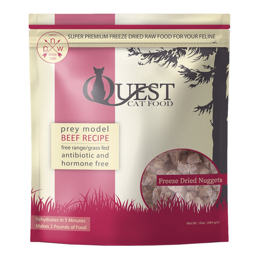 Quest Freeze Dried Cat Food (10oz)