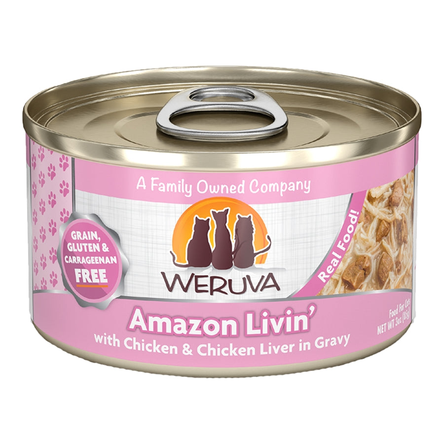 Weruva Amazon Livin' Pâté Recipe for Cats (3oz)