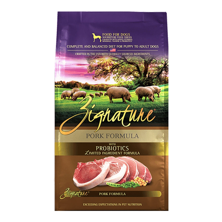 Zignature Dog GF/LI Pork Formula