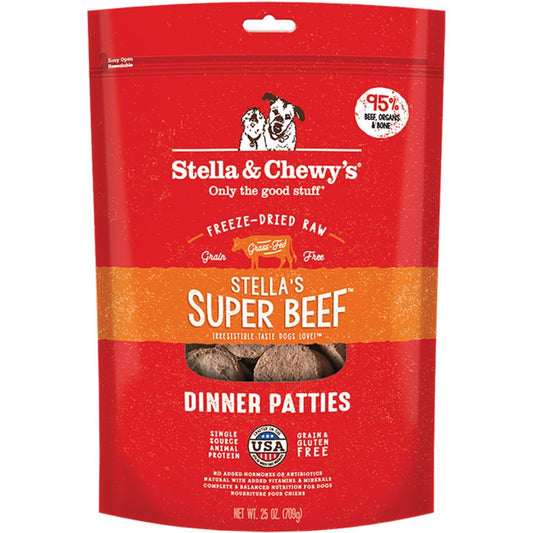 Stella & Chewy's Super Beef FD Patties 25 oz