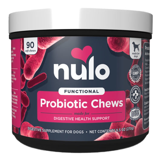 Nulo Functional Soft Chew for Dogs 9.5oz - Probiotic