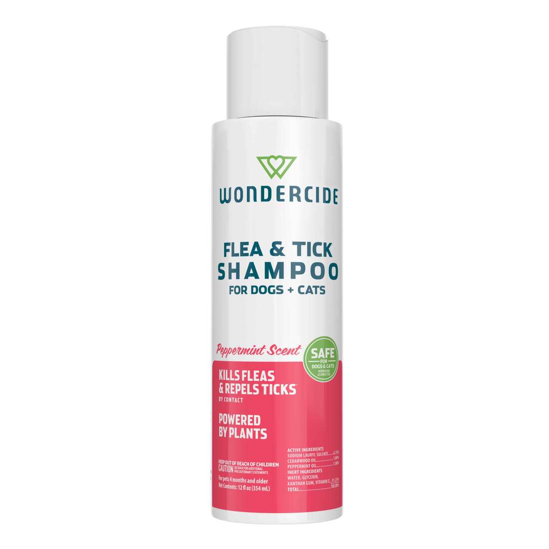 Wondercide Flea & Tick Shampoo for Cats and Dogs (12oz)