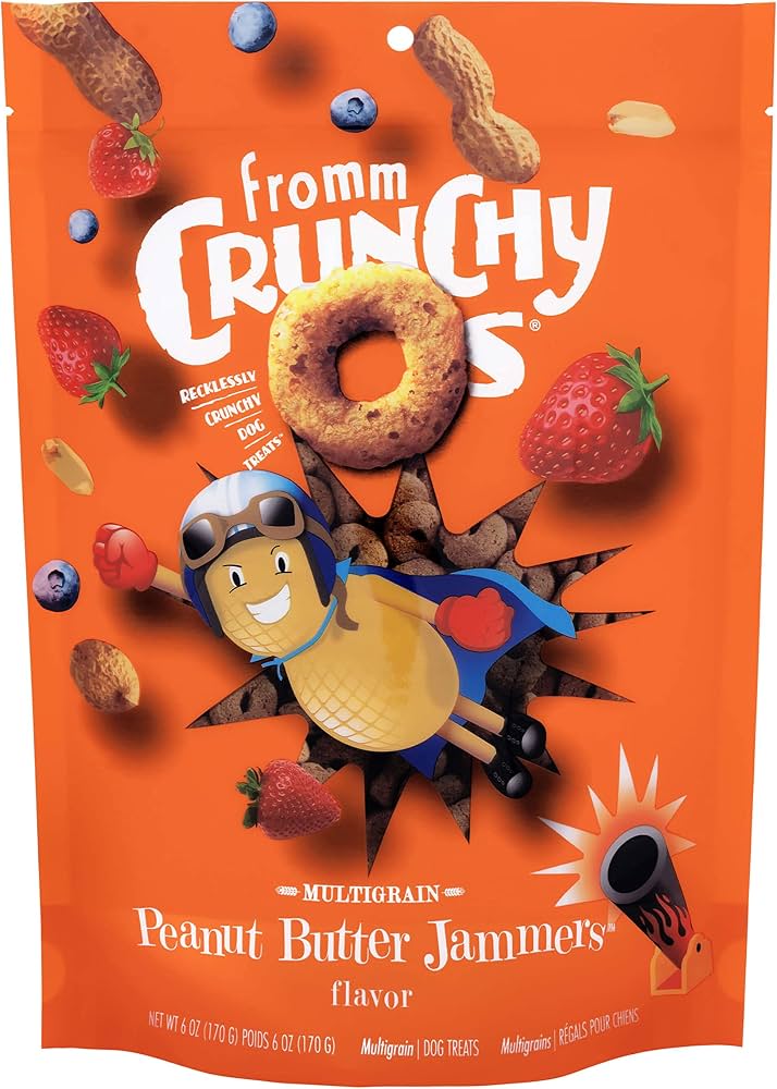 Fromm Crunchy O's Multigrain Peanut Butter Jammers 6 oz