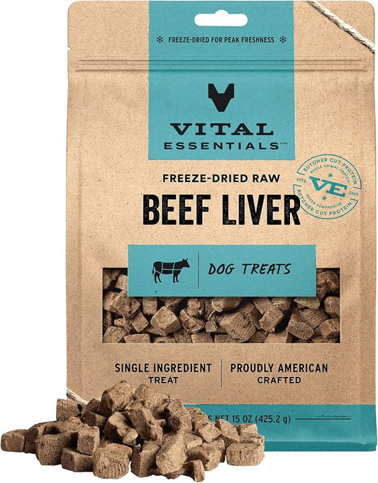 Vital Essentials FD Beef Liver Treats (15oz)