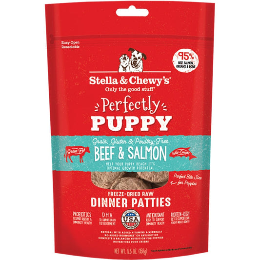 Stella & Chewy's Beef & Salmon FD Dinner Patties 5.5oz