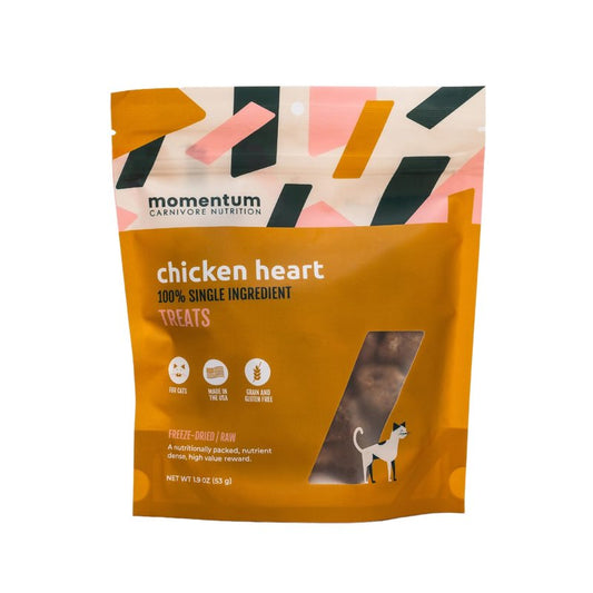 Momentum FD Chkn Hearts for Dogs & Cats 1oz