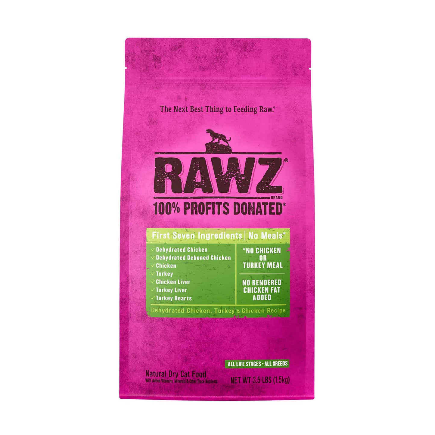 RAWZ Cat Limited Ingredient Chicken and Turkey Recipe (1.75 lb)