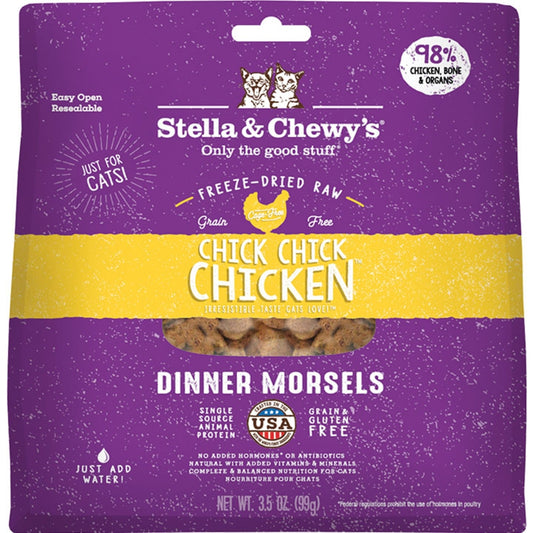 Stella & Chewy's Chicken FD Morsels for Cats 3.5 oz