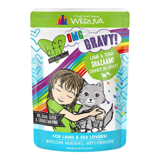 BFF GF Lamb & Tuna Shazaam Dinner in Gravy for Cats 2.8oz